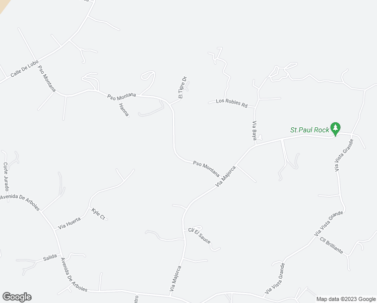 map of restaurants, bars, coffee shops, grocery stores, and more near 21100 Paseo Montana in Murrieta