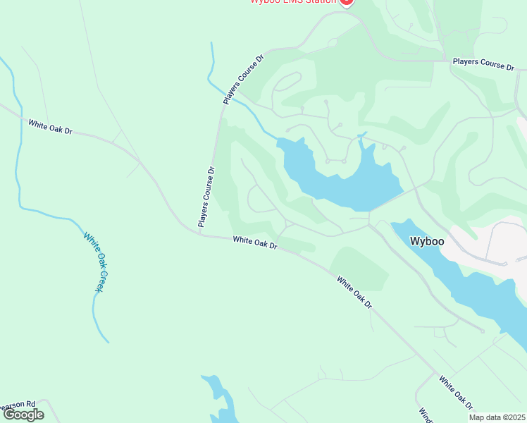 map of restaurants, bars, coffee shops, grocery stores, and more near Oakview Circle in Manning