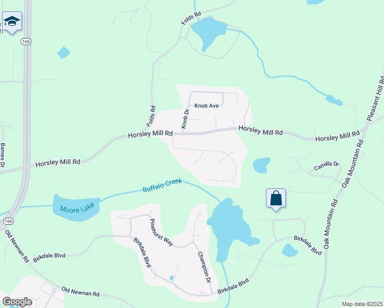 map of restaurants, bars, coffee shops, grocery stores, and more near 108 Beckett Court in Carrollton