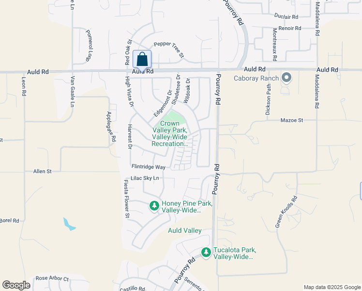 map of restaurants, bars, coffee shops, grocery stores, and more near 37413 Starflower Drive in Murrieta