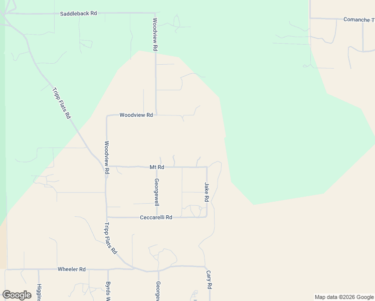 map of restaurants, bars, coffee shops, grocery stores, and more near 52830 Mount Road in Anza