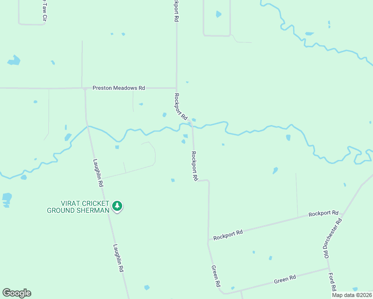 map of restaurants, bars, coffee shops, grocery stores, and more near 944 Rockport Road in Sherman