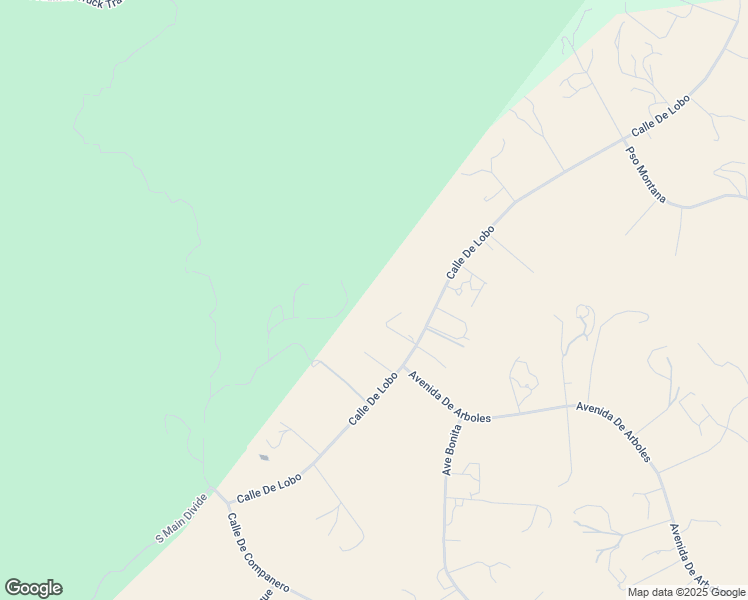 map of restaurants, bars, coffee shops, grocery stores, and more near Calle De Lobo in Riverside County