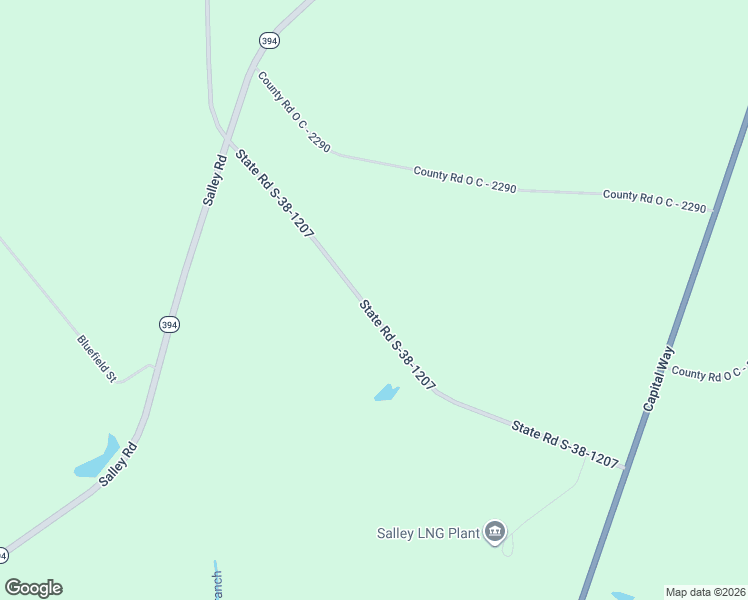 map of restaurants, bars, coffee shops, grocery stores, and more near 643 State Road S-38-1207 in Neeses