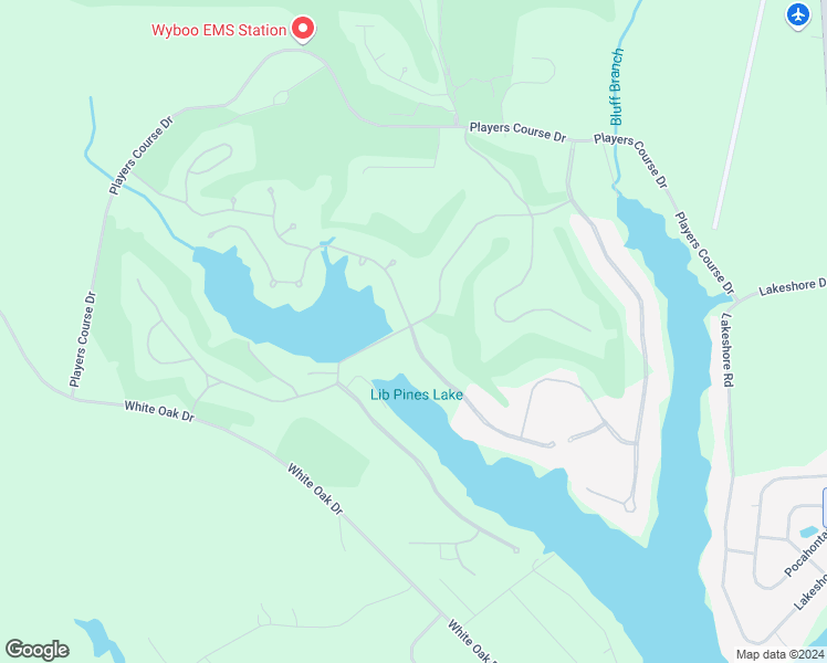 map of restaurants, bars, coffee shops, grocery stores, and more near 257 Ridge Lake Drive in Manning