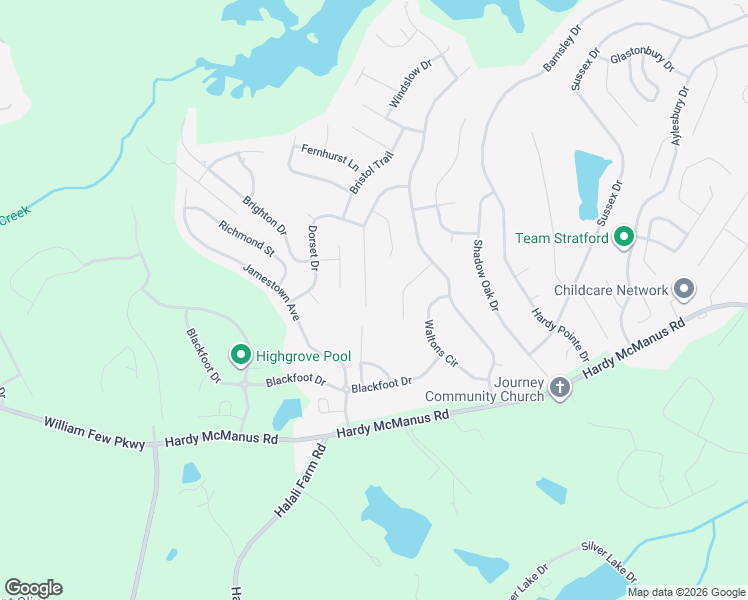 map of restaurants, bars, coffee shops, grocery stores, and more near 4895 Somerset Drive in Evans