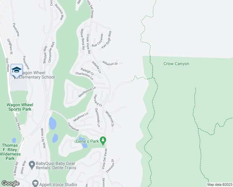 map of restaurants, bars, coffee shops, grocery stores, and more near 2 Havenhurst Drive in Coto de Caza