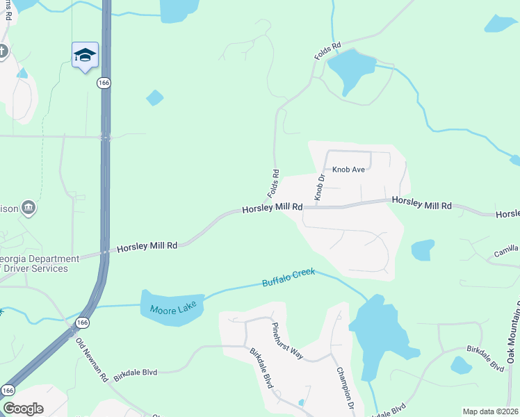 map of restaurants, bars, coffee shops, grocery stores, and more near 567 Horsley Mill Road in Carrollton