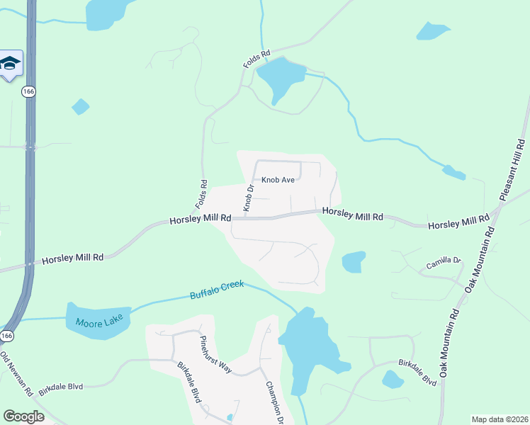 map of restaurants, bars, coffee shops, grocery stores, and more near 679 Horsley Mill Road in Carrollton