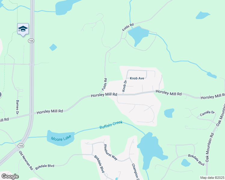 map of restaurants, bars, coffee shops, grocery stores, and more near 61 Folds Road in Carrollton