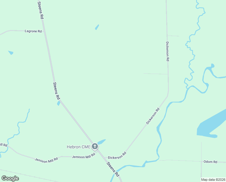 map of restaurants, bars, coffee shops, grocery stores, and more near 210 Dickerson Road in Steens