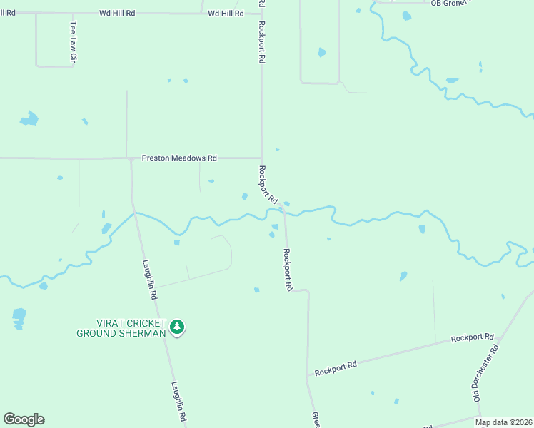 map of restaurants, bars, coffee shops, grocery stores, and more near 847 Rockport Road in Sherman
