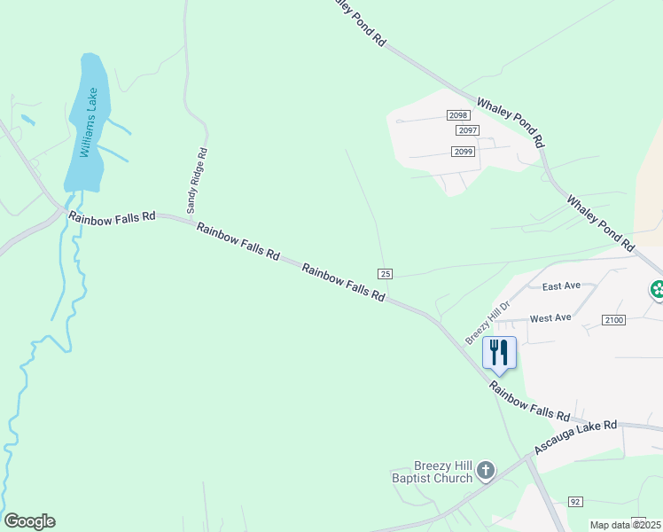 map of restaurants, bars, coffee shops, grocery stores, and more near 31 Stephens Road in Graniteville