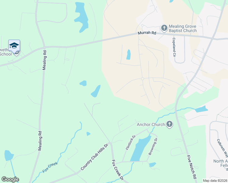 map of restaurants, bars, coffee shops, grocery stores, and more near 2 Randy Drive in North Augusta