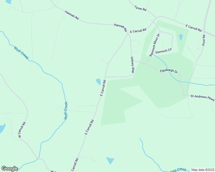 map of restaurants, bars, coffee shops, grocery stores, and more near 8268 East Carroll Road in Whitesburg