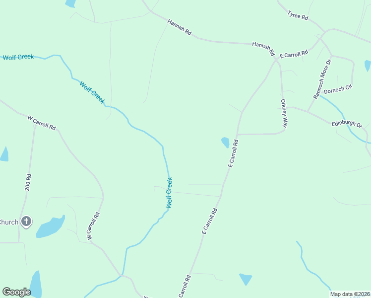 map of restaurants, bars, coffee shops, grocery stores, and more near 9430 East Carroll Road in Whitesburg