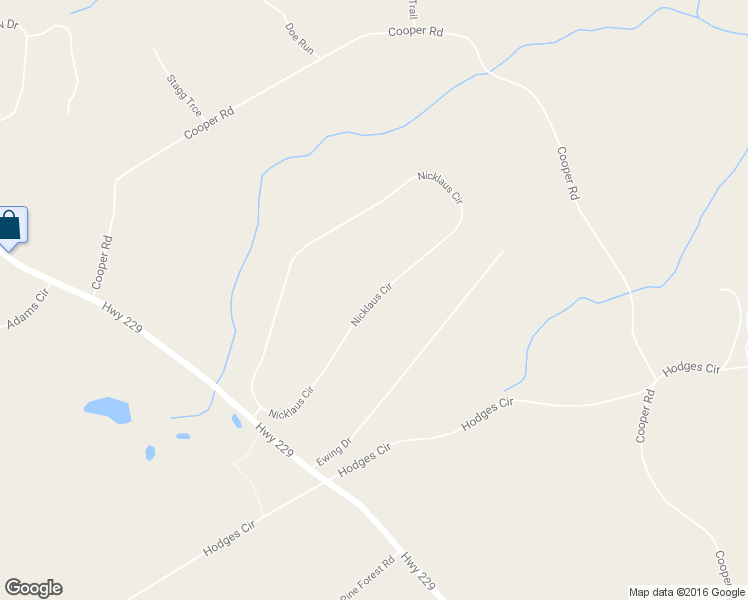map of restaurants, bars, coffee shops, grocery stores, and more near 300 Nicklaus Circle in Social Circle