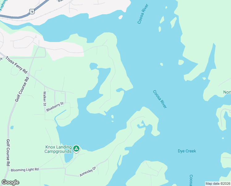 map of restaurants, bars, coffee shops, grocery stores, and more near 15 Seddon Point in Pell City