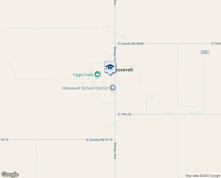 map of restaurants, bars, coffee shops, grocery stores, and more near 1406 C R 3300 in Lubbock
