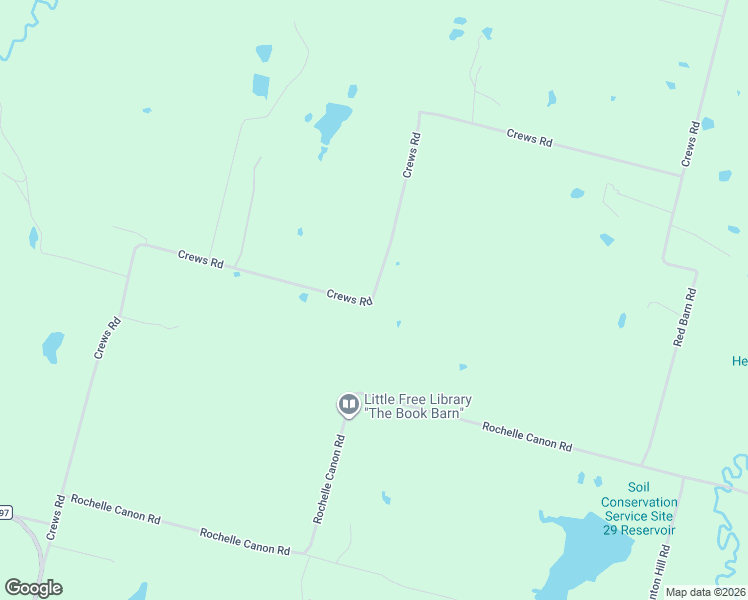 map of restaurants, bars, coffee shops, grocery stores, and more near 1388 Crews Road in Bells