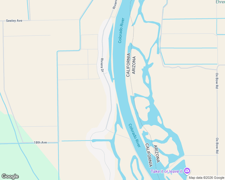 map of restaurants, bars, coffee shops, grocery stores, and more near 1770 Riviera Drive in Blythe