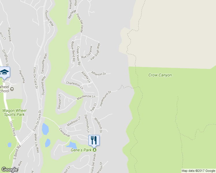 map of restaurants, bars, coffee shops, grocery stores, and more near 11 Havenhurst Drive in Coto de Caza