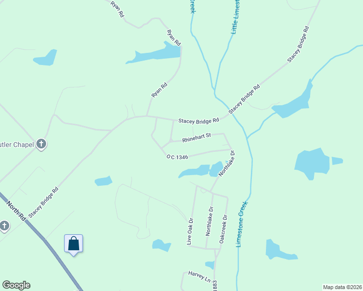 map of restaurants, bars, coffee shops, grocery stores, and more near 225 O C 1346 in Orangeburg