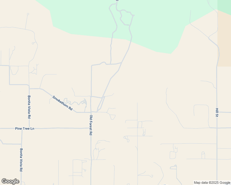 map of restaurants, bars, coffee shops, grocery stores, and more near 37200 Old Forest Road in Anza