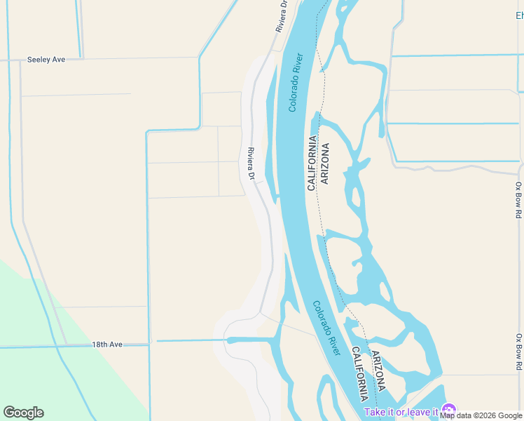 map of restaurants, bars, coffee shops, grocery stores, and more near 1731 Riviera Drive in Blythe