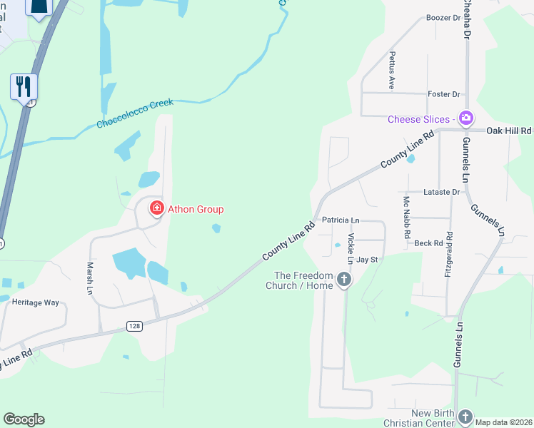 map of restaurants, bars, coffee shops, grocery stores, and more near in Oxford