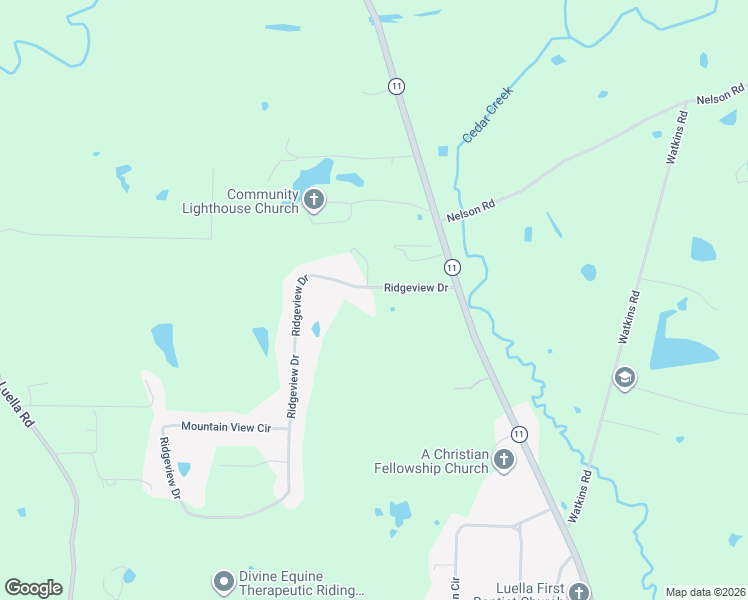 map of restaurants, bars, coffee shops, grocery stores, and more near 168 Ridgeview Drive in Sherman