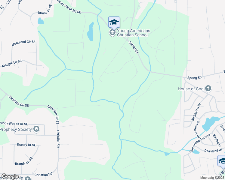 map of restaurants, bars, coffee shops, grocery stores, and more near 255 Lotus Lane in Covington