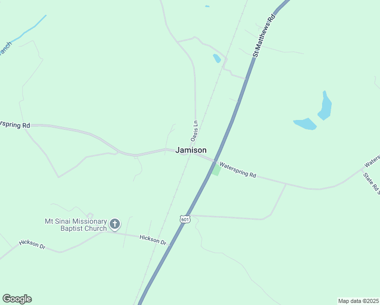 map of restaurants, bars, coffee shops, grocery stores, and more near 704 Waterspring Road in Orangeburg