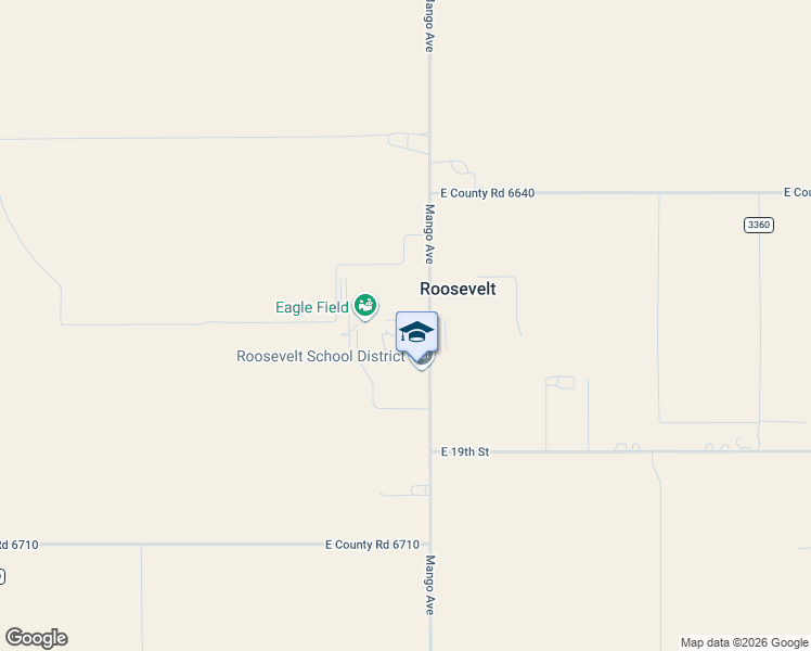 map of restaurants, bars, coffee shops, grocery stores, and more near 1406 County Road 3300 in Lubbock