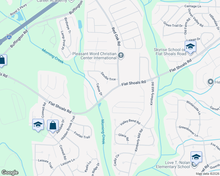 map of restaurants, bars, coffee shops, grocery stores, and more near 120 San Marino Court in College Park