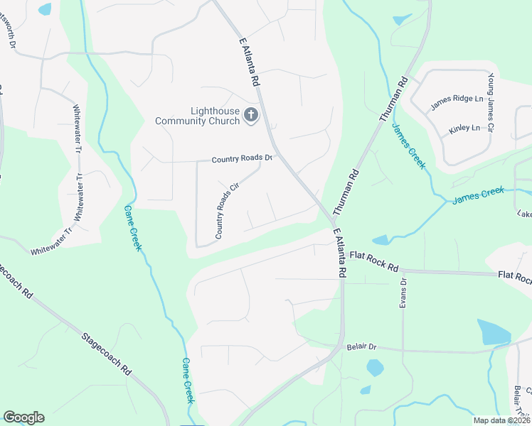 map of restaurants, bars, coffee shops, grocery stores, and more near 25 Lamp Post Court in Stockbridge
