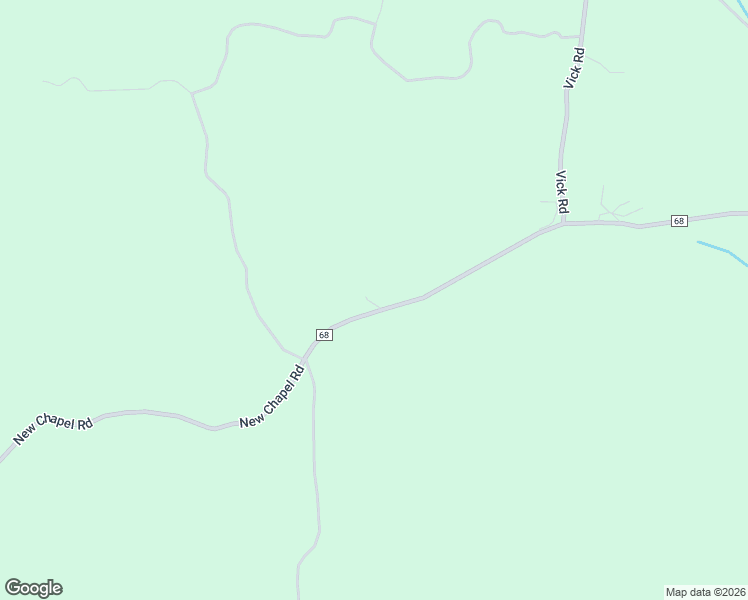 map of restaurants, bars, coffee shops, grocery stores, and more near 2361 County Road 68 in Fayette