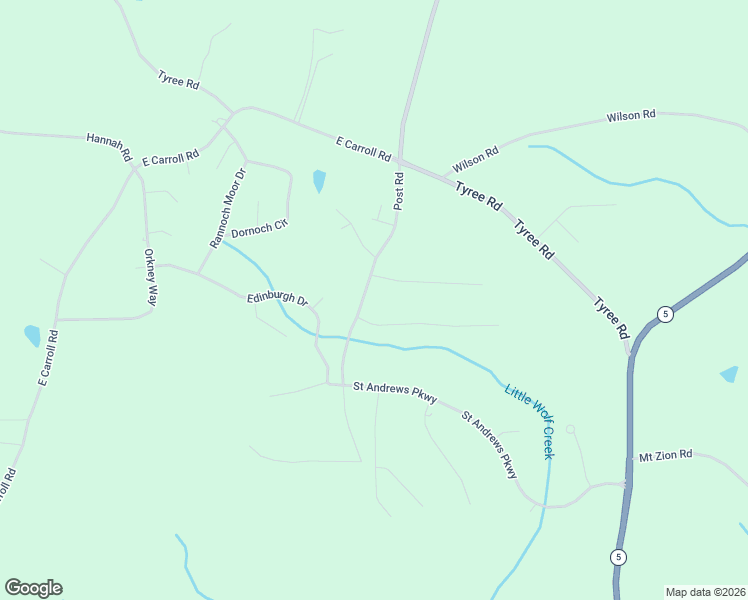 map of restaurants, bars, coffee shops, grocery stores, and more near 8180 Post Road in Whitesburg