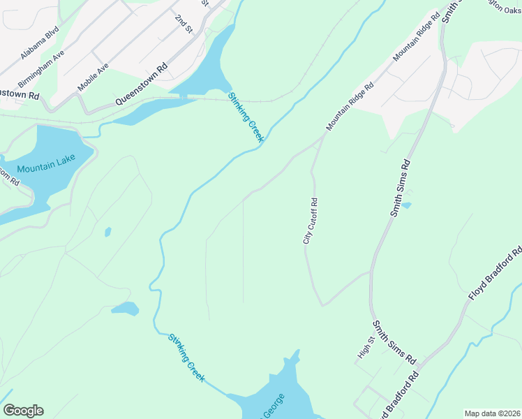 map of restaurants, bars, coffee shops, grocery stores, and more near 6215 Mountain Ridge Road in Trussville