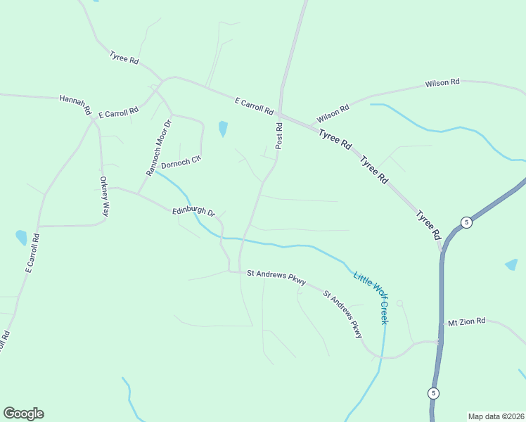map of restaurants, bars, coffee shops, grocery stores, and more near 8180 Post Road in Whitesburg