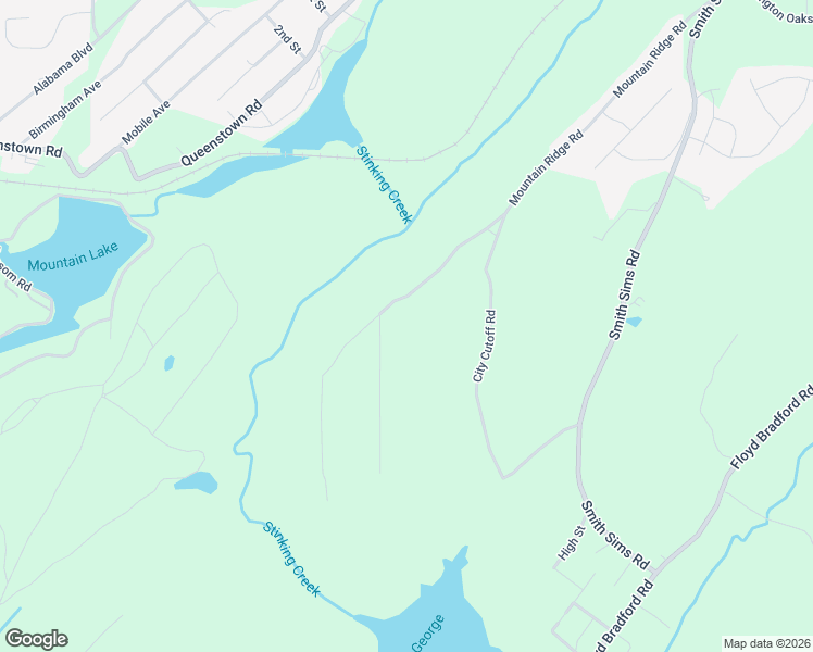 map of restaurants, bars, coffee shops, grocery stores, and more near 6215 Mountain Ridge Road in Trussville
