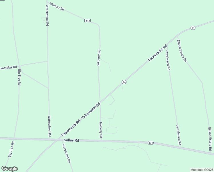 map of restaurants, bars, coffee shops, grocery stores, and more near 663-707 Tabernacle Road in Salley