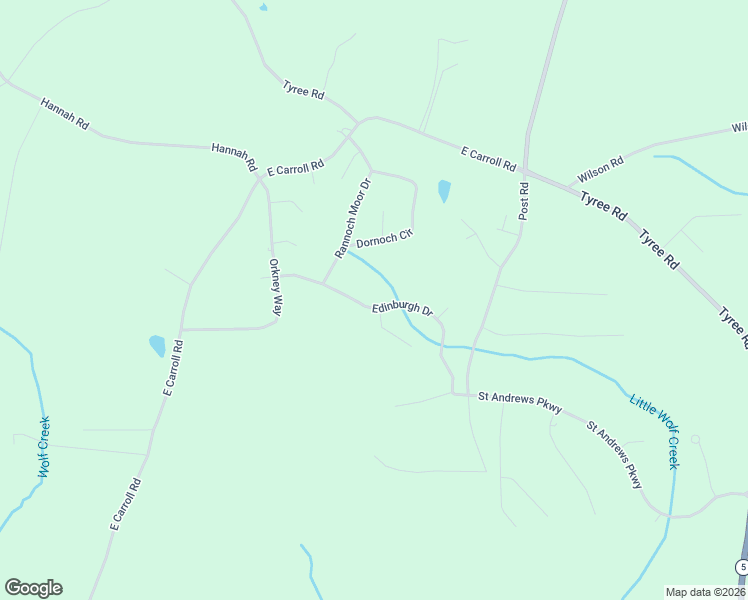 map of restaurants, bars, coffee shops, grocery stores, and more near 8990 Midlothian Court in Winston