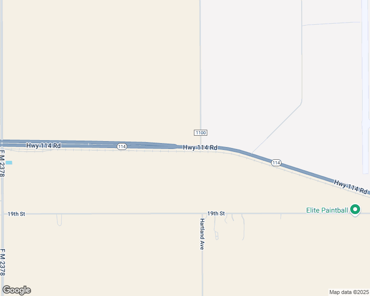 map of restaurants, bars, coffee shops, grocery stores, and more near Texas 114 in Lubbock