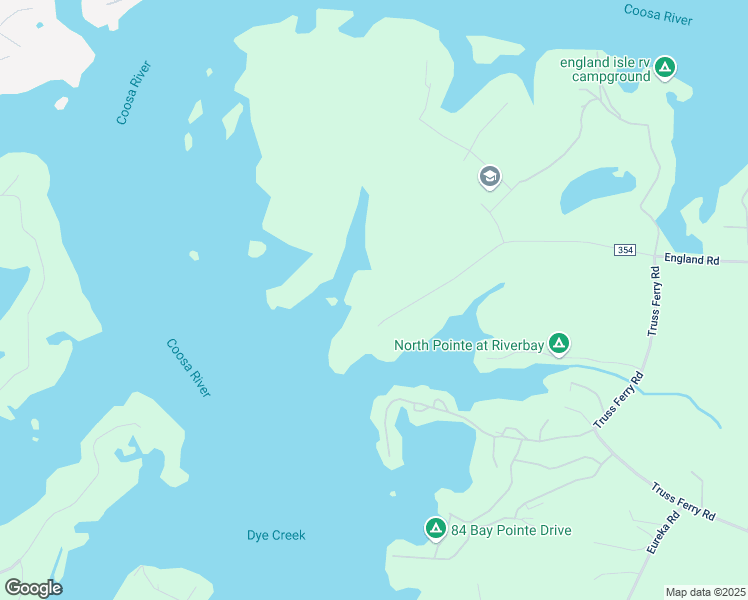map of restaurants, bars, coffee shops, grocery stores, and more near 2832 England Road in Lincoln