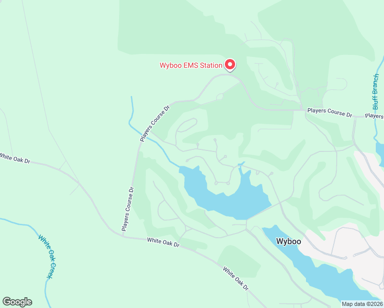 map of restaurants, bars, coffee shops, grocery stores, and more near 257 Ridge Lake Drive in Manning