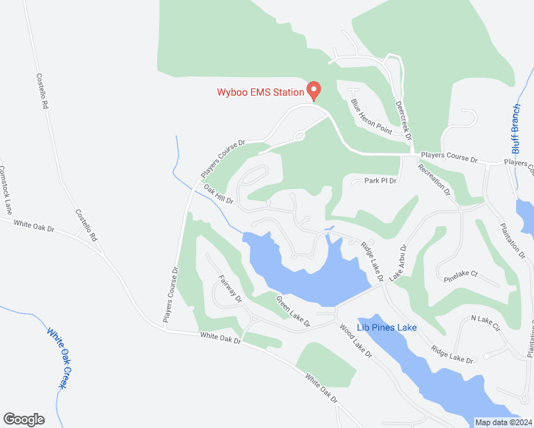 map of restaurants, bars, coffee shops, grocery stores, and more near 257 Ridge Lake Drive in Manning