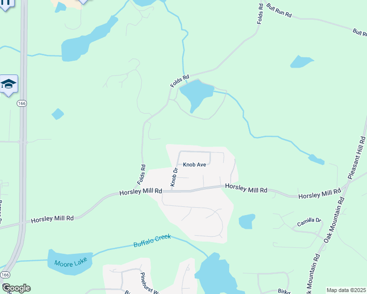 map of restaurants, bars, coffee shops, grocery stores, and more near 115 Knob Drive in Carrollton