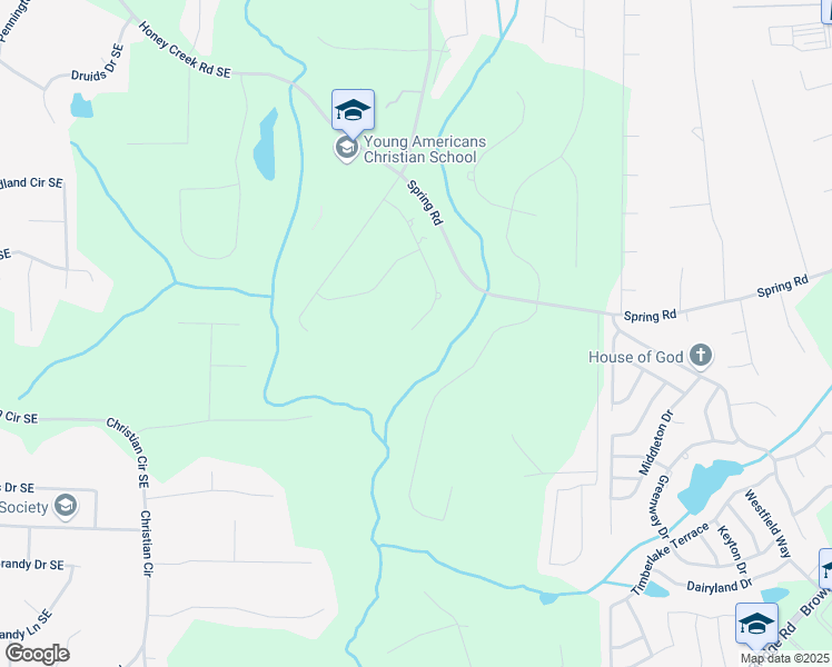 map of restaurants, bars, coffee shops, grocery stores, and more near 247 Lotus Lane in Covington