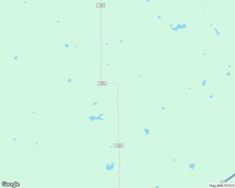 map of restaurants, bars, coffee shops, grocery stores, and more near County Road 1280 in Clarksville